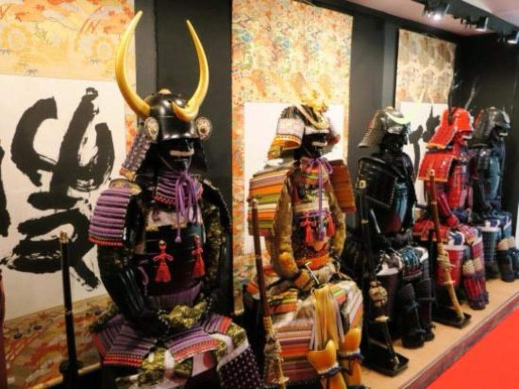 Samurai Armour Photo Shoot in Shibuya 